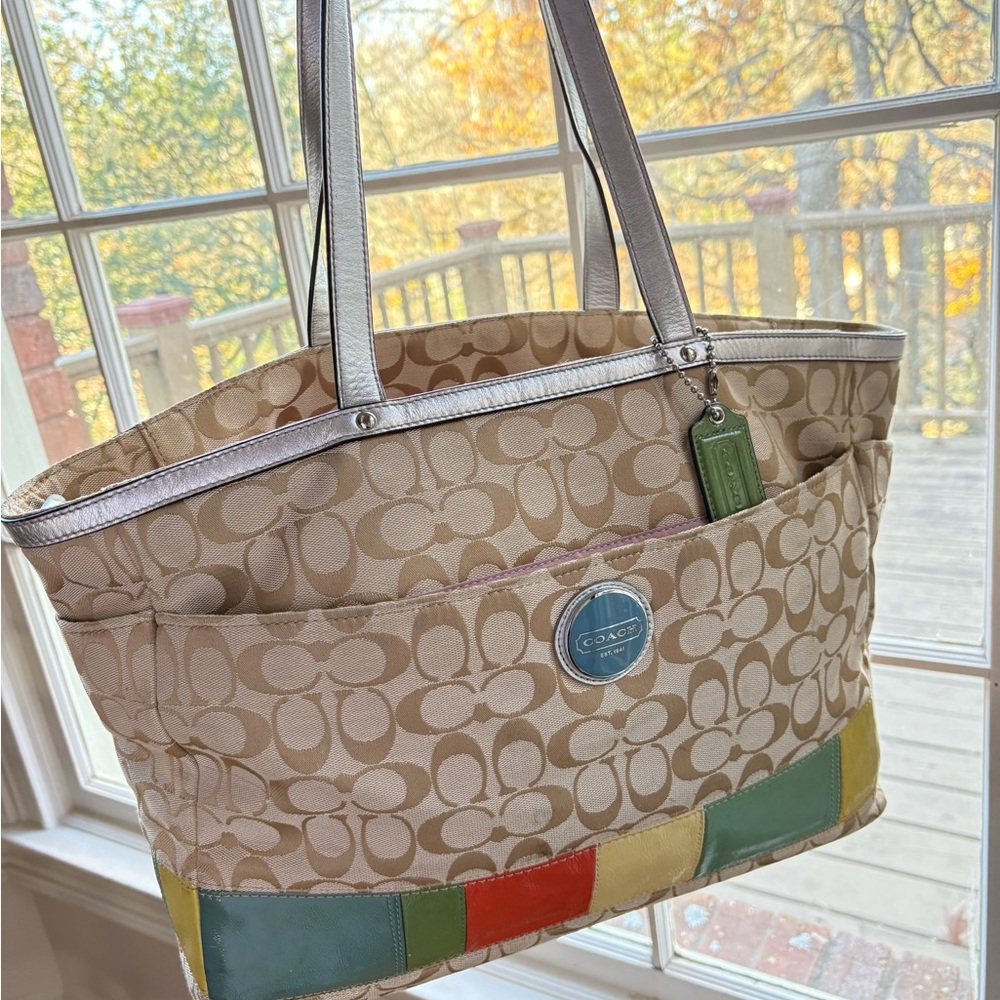 Coach multi stripe diaper bag - Picture 11 of 11